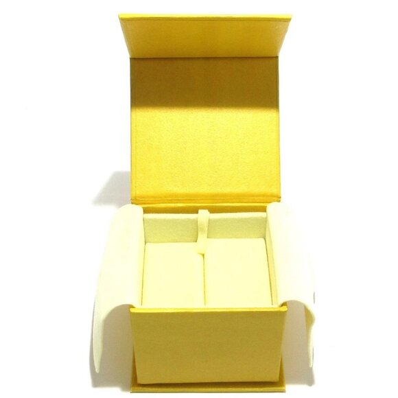 Auth FENDI F is FENDI - Rose Gold Clear Hardware Zirconia 1***** Earrings - Picture 7 of 7